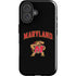 University of Maryland Collegiate Text iPhone 16 Impact Case